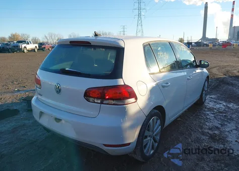 2014 Volkswagen Golf 2.0L Tdi из США, поврежденный, VIN WVWDM7AJ0EW006861